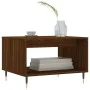Oak brown engineered wood coffee table 60x50x40 cm by vidaXL, Coffee table - Ref: Foro24-829251, Price: 42,59 €, Discount: %
