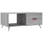 Sonoma-Couchtisch aus grauem Sperrholz, 90 x 50 x 40 cm von vidaXL, Couchtisch - Ref: Foro24-829186, Preis: 45,21 €, Rabatt: %