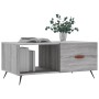 Mesa de centro madera contrachapada gris Sonoma 90x50x40 cm de vidaXL, Mesas de centro - Ref: Foro24-829186, Precio: 45,56 €,...