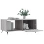 Mesa de centro madera contrachapada gris Sonoma 90x50x40 cm de vidaXL, Mesas de centro - Ref: Foro24-829186, Precio: 45,56 €,...