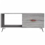 Mesa de centro madera contrachapada gris Sonoma 90x50x40 cm de vidaXL, Mesas de centro - Ref: Foro24-829186, Precio: 45,56 €,...