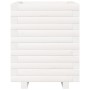 Jardinera madera maciza de pino blanco 40x40x49,5 cm