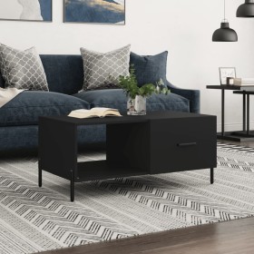 Couchtisch aus schwarzem Sperrholz, 90 x 50 x 40 cm von vidaXL, Couchtisch - Ref: Foro24-829221, Preis: 49,65 €, Rabatt: %