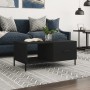 Mesa de centro madera contrachapada negro 90x50x40 cm de vidaXL, Mesas de centro - Ref: Foro24-829221, Precio: 49,62 €, Descu...