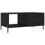 Mesa de centro madera contrachapada negro 90x50x40 cm de vidaXL, Mesas de centro - Ref: Foro24-829221, Precio: 49,62 €, Descu...