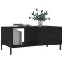 Couchtisch aus schwarzem Sperrholz, 90 x 50 x 40 cm von vidaXL, Couchtisch - Ref: Foro24-829221, Preis: 49,23 €, Rabatt: %