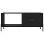 Mesa de centro madera contrachapada negro 90x50x40 cm de vidaXL, Mesas de centro - Ref: Foro24-829221, Precio: 49,23 €, Descu...