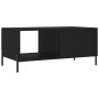 Mesa de centro madera contrachapada negro 90x50x40 cm de vidaXL, Mesas de centro - Ref: Foro24-829221, Precio: 49,62 €, Descu...