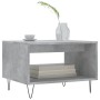 Mesa de centro madera de ingeniería gris hormigón 60x50x40 cm de vidaXL, Mesas de centro - Ref: Foro24-829256, Precio: 42,00 ...