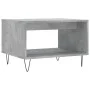 Concrete gray engineered wood coffee table 60x50x40 cm by vidaXL, Coffee table - Ref: Foro24-829256, Price: 41,54 €, Discount: %