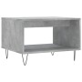 Mesa de centro madera de ingeniería gris hormigón 60x50x40 cm de vidaXL, Mesas de centro - Ref: Foro24-829256, Precio: 42,00 ...