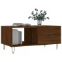 Mesa de centro madera contrachapada roble marrón 90x50x40 cm de vidaXL, Mesas de centro - Ref: Foro24-829211, Precio: 47,40 €...