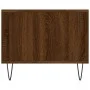 Mesa de centro madera contrachapada roble marrón 90x50x40 cm de vidaXL, Mesas de centro - Ref: Foro24-829211, Precio: 47,40 €...