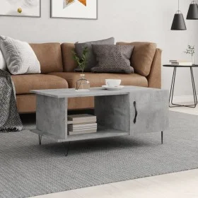 Mesa de centro madera contrachapada gris hormigón 90x50x40 cm de vidaXL, Mesas de centro - Ref: Foro24-829488, Precio: 44,14 ...