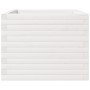 Jardinera madera maciza de pino blanco 60x60x49,5 cm