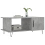 Mesa de centro madera contrachapada gris hormigón 90x50x40 cm de vidaXL, Mesas de centro - Ref: Foro24-829488, Precio: 44,53 ...