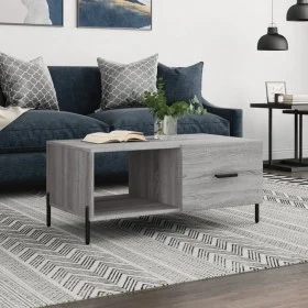 Sonoma-Couchtisch aus grauem Sperrholz, 90 x 50 x 40 cm von vidaXL, Couchtisch - Ref: Foro24-829226, Preis: 50,19 €, Rabatt: %