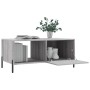 Mesa de centro madera contrachapada gris Sonoma 90x50x40 cm de vidaXL, Mesas de centro - Ref: Foro24-829226, Precio: 50,58 €,...
