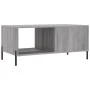 Sonoma gray plywood coffee table 90x50x40 cm by vidaXL, Coffee table - Ref: Foro24-829226, Price: 50,19 €, Discount: %