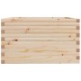 Jardinera madera maciza de pino 80x80x49,5 cm