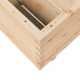 Jardinera madera maciza de pino 80x80x49,5 cm