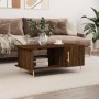 Couchtisch aus braunem Eichensperrholz, 90 x 50 x 40 cm von vidaXL, Couchtisch - Ref: Foro24-829483, Preis: 47,43 €, Rabatt: %