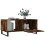Couchtisch aus geräuchertem Eichensperrholz 90x50x40 cm von vidaXL, Couchtisch - Ref: Foro24-829241, Preis: 63,19 €, Rabatt: %