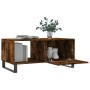 Couchtisch aus geräuchertem Eichensperrholz 90x50x40 cm von vidaXL, Couchtisch - Ref: Foro24-829241, Preis: 63,97 €, Rabatt: %