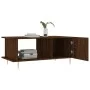 Couchtisch aus braunem Eichensperrholz, 90 x 50 x 40 cm von vidaXL, Couchtisch - Ref: Foro24-829483, Preis: 47,02 €, Rabatt: %