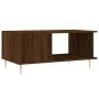 Couchtisch aus braunem Eichensperrholz, 90 x 50 x 40 cm von vidaXL, Couchtisch - Ref: Foro24-829483, Preis: 47,02 €, Rabatt: %