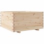 Jardinera madera maciza de pino 90x90x49,5 cm