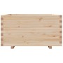Jardinera madera maciza de pino 90x90x49,5 cm