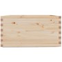Jardinera madera maciza de pino 90x90x49,5 cm