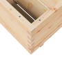 Jardinera madera maciza de pino 90x90x49,5 cm