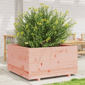 Jardinera madera maciza de abeto Douglas 90x90x49,5 cm