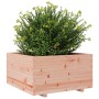 Jardinera madera maciza de abeto Douglas 90x90x49,5 cm