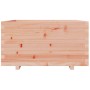 Jardinera madera maciza de abeto Douglas 90x90x49,5 cm