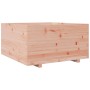 Jardinera madera maciza de abeto Douglas 90x90x49,5 cm