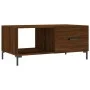 Couchtisch aus braunem Eichensperrholz, 90 x 50 x 40 cm von vidaXL, Couchtisch - Ref: Foro24-829219, Preis: 45,11 €, Rabatt: %