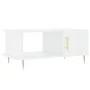 Couchtisch aus glänzend weißem Sperrholz, 90 x 50 x 40 cm von vidaXL, Couchtisch - Ref: Foro24-829478, Preis: 48,58 €, Rabatt: %