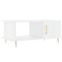 Couchtisch aus glänzend weißem Sperrholz, 90 x 50 x 40 cm von vidaXL, Couchtisch - Ref: Foro24-829478, Preis: 49,02 €, Rabatt: %
