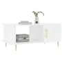 Couchtisch aus glänzend weißem Sperrholz, 90 x 50 x 40 cm von vidaXL, Couchtisch - Ref: Foro24-829478, Preis: 48,58 €, Rabatt: %