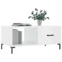 Couchtisch aus glänzend weißem Sperrholz, 90 x 50 x 40 cm von vidaXL, Couchtisch - Ref: Foro24-829214, Preis: 50,94 €, Rabatt: %