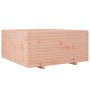 Jardinera madera maciza de abeto Douglas 100x100x49,5 cm