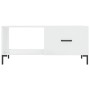 Couchtisch aus glänzend weißem Sperrholz, 90 x 50 x 40 cm von vidaXL, Couchtisch - Ref: Foro24-829214, Preis: 51,40 €, Rabatt: %