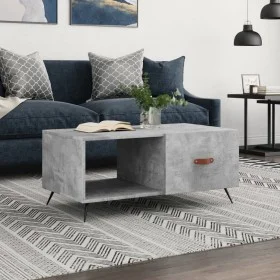 Mesa de centro madera contrachapada gris hormigón 90x50x40 cm de vidaXL, Mesas de centro - Ref: Foro24-829184, Precio: 46,72 ...