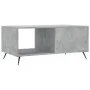 Concrete gray plywood coffee table 90x50x40 cm by vidaXL, Coffee table - Ref: Foro24-829184, Price: 46,72 €, Discount: %