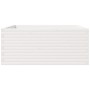 Jardinera madera maciza de pino blanco 110x110x49,5 cm