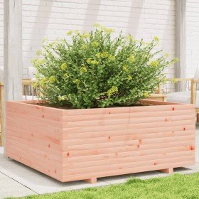 Jardinera madera maciza de abeto Douglas 110x110x49,5 cm Jardinera madera maciza de abeto Douglas 110x110x49,5 cm