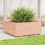 Jardinera madera maciza de abeto Douglas 110x110x49,5 cm